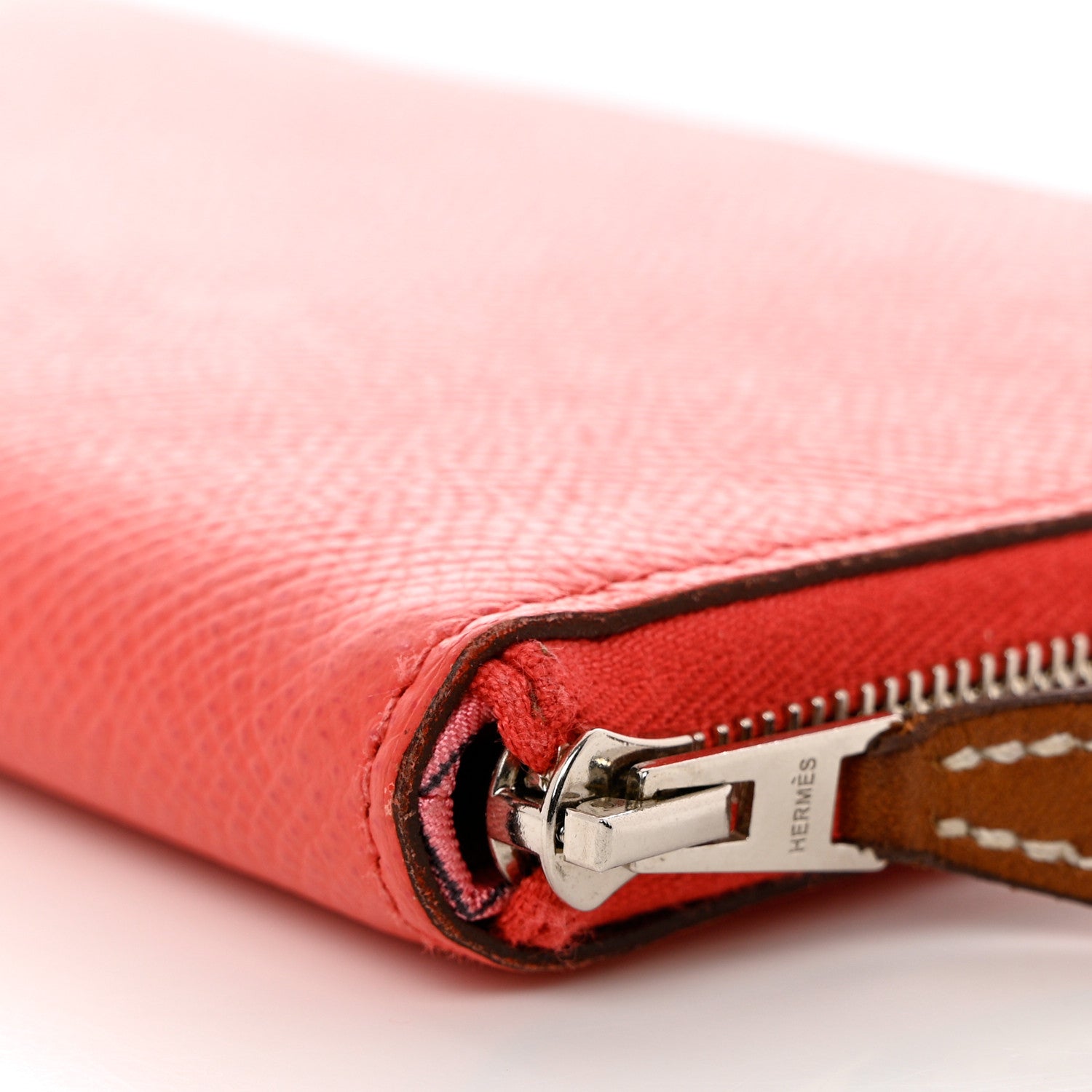 Hermes Epsom Silk'In Wallet Rose Jaipur 9 of 10