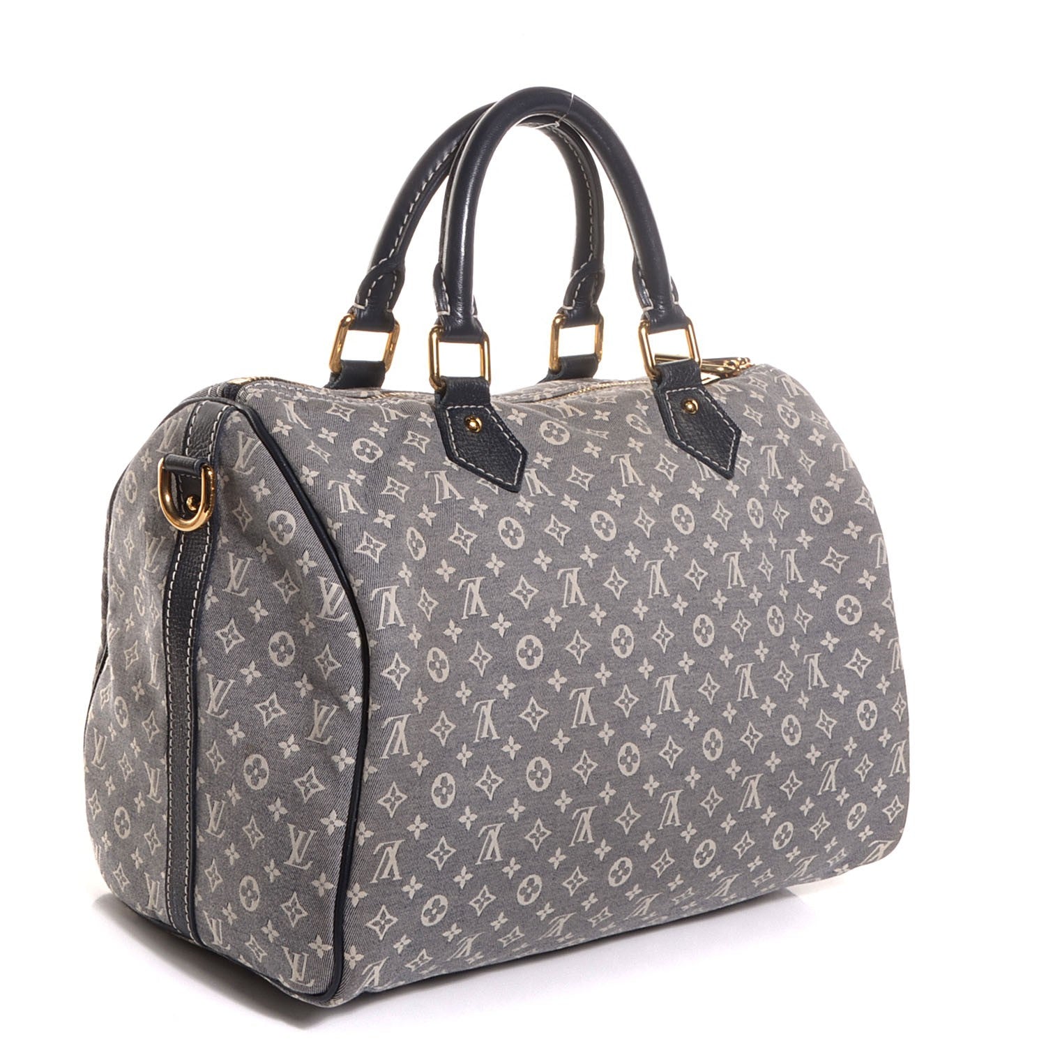 Louis Vuitton Monogram Idylle Speedy Bandouliere 30 Encre 3 of 7