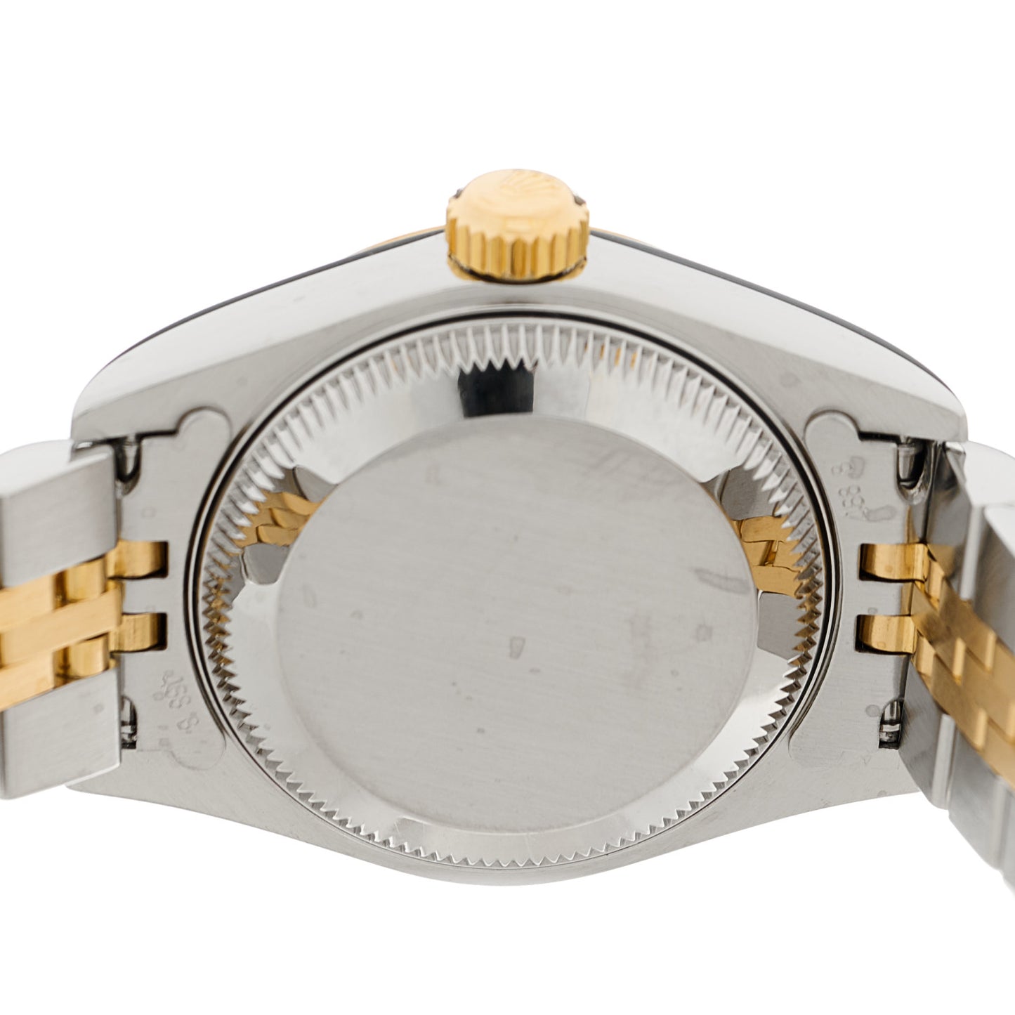 Stainless Steel 18K Yellow Gold Mother of Pearl 26mm Oyster Perpetual Datejust Watch Champagne 79173
