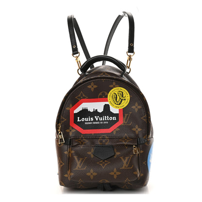 Louis Vuitton Monogram World Tour Palm Springs Backpack Mini 1 of 9
