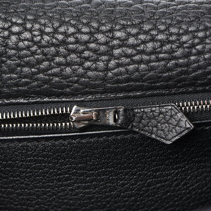 Hermes Fjord Kelly Retourne 40 Black 9 of 47