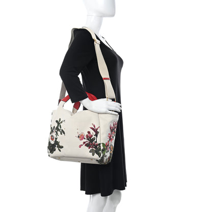 Valentino Garavani Canvas Atelier Floral Medium Tote Bag 2 of 10