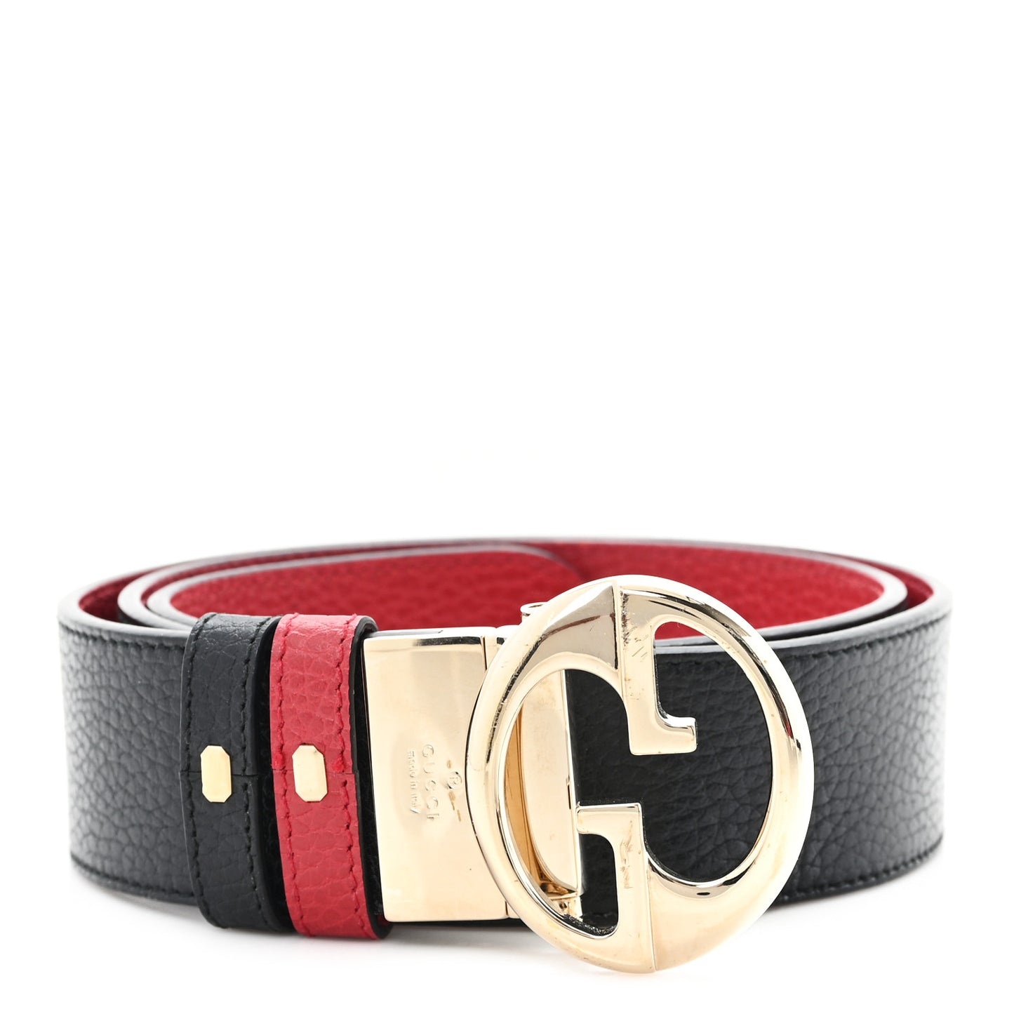 Calfskin 1973 Reversible Belt 90 36 Black Red