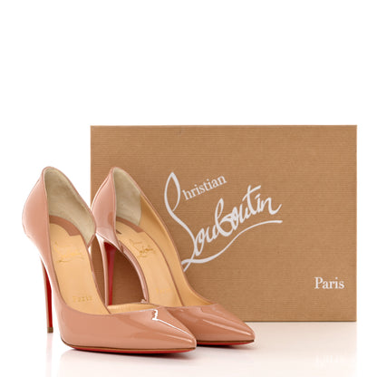 Christian Louboutin Patent Iriza 100 Pumps 38 Nude 12 of 12