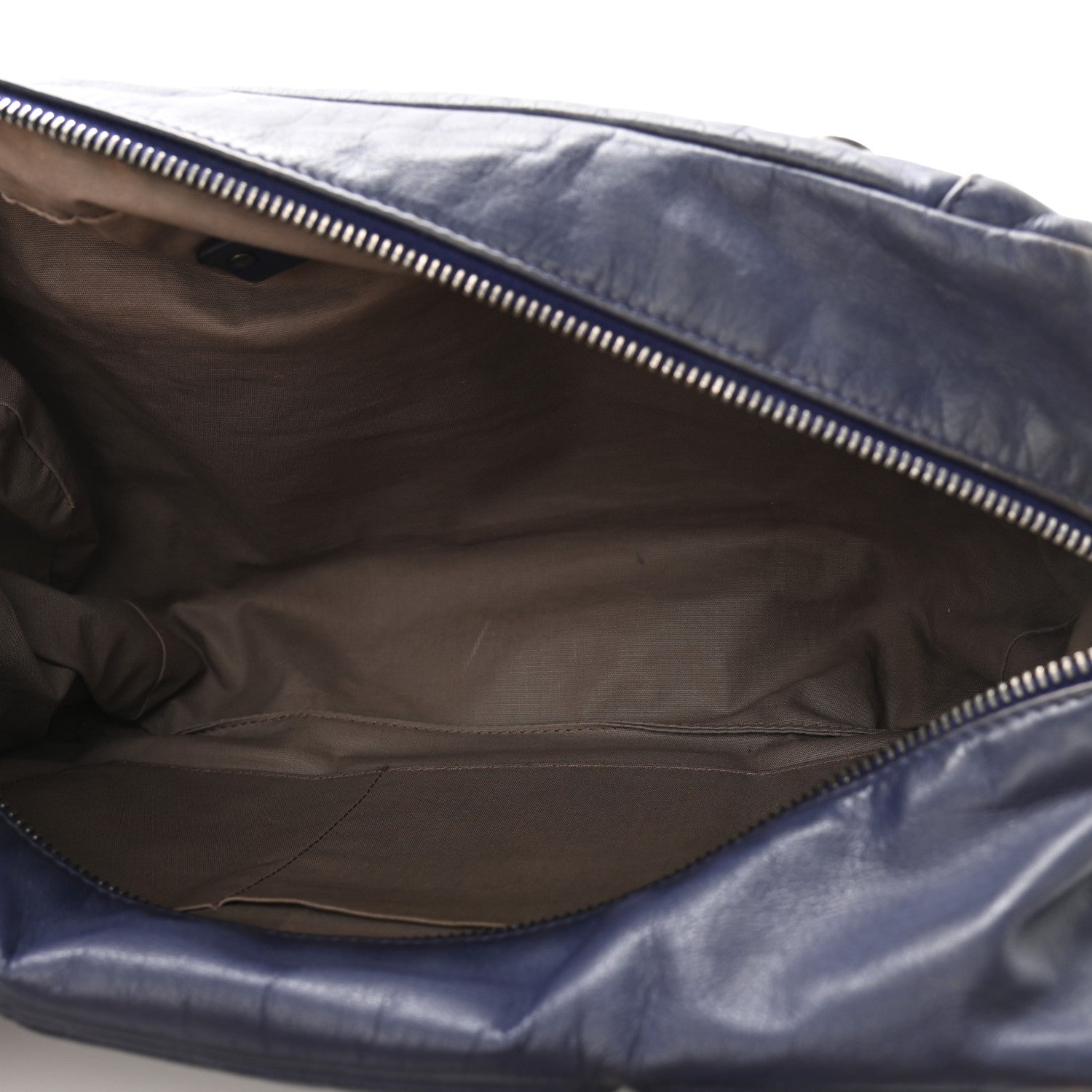 Bottega Veneta Calfskin Intrecciato Belt Bag Blue 5 of 16