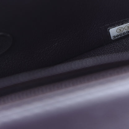 Chanel Lambskin Quilted Mini Square Flap Dark Purple 7 of 10