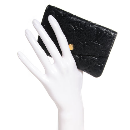 Louis Vuitton Empreinte Key Pouch Black 2 of 7