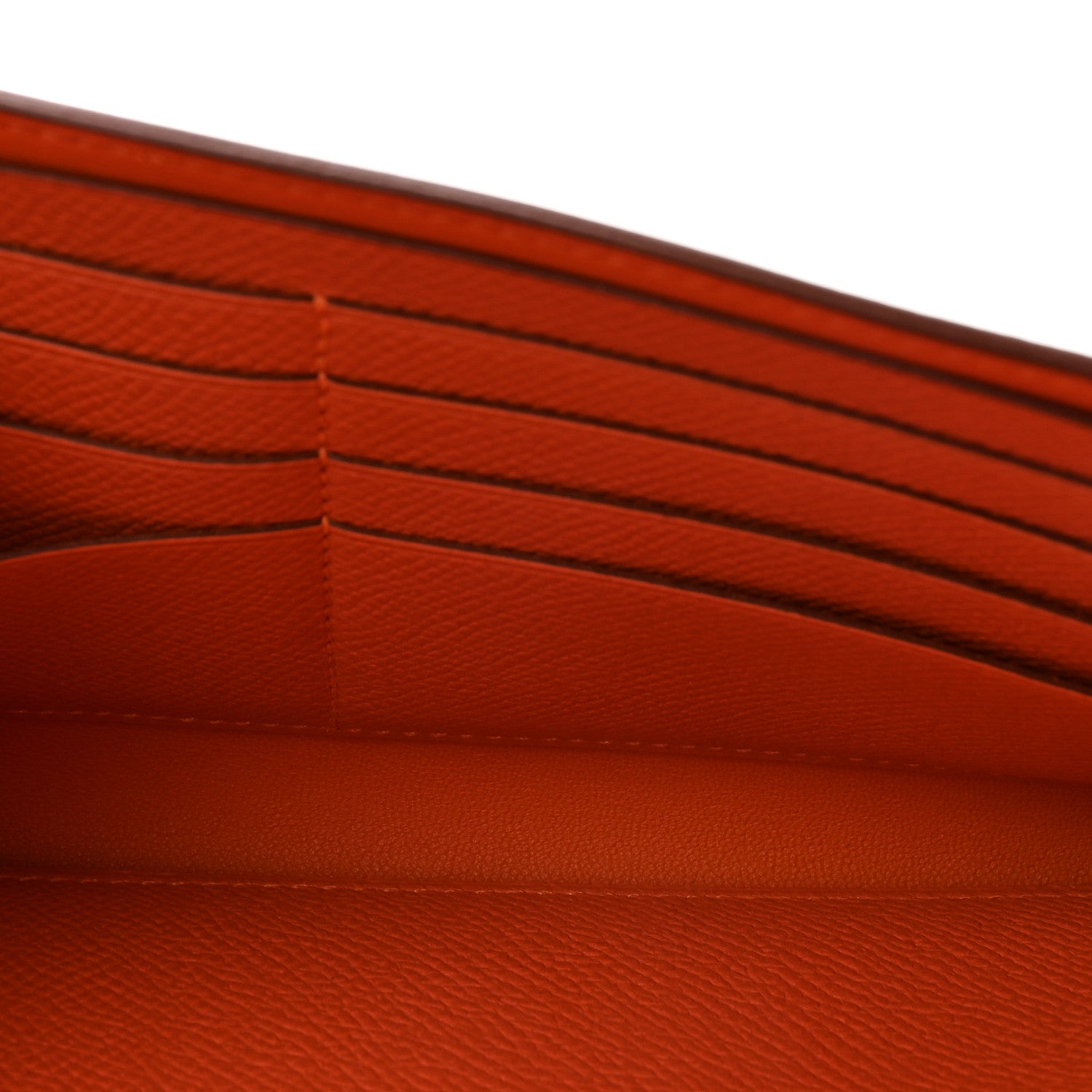 Hermes Epsom Constance Long Wallet Mangue 5 of 7