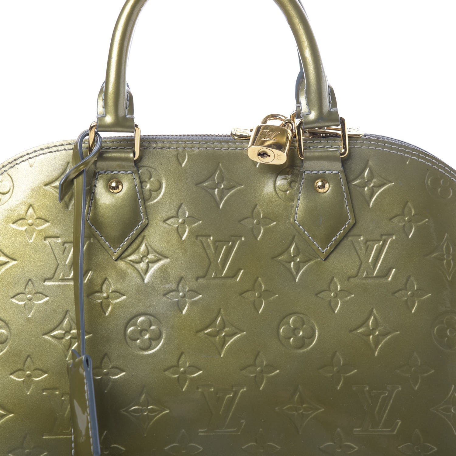 Louis Vuitton Vernis Alma PM Givre 12 of 15
