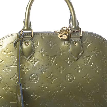 Louis Vuitton Vernis Alma PM Givre 12 of 15
