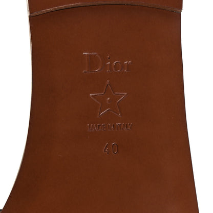 Christian Dior Calfskin D-Club Mule Sandal 40 Natural 8 of 11