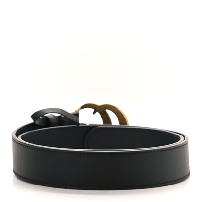 Gucci Calfskin Double G 30mm Belt 75 30 Black 2 of 4