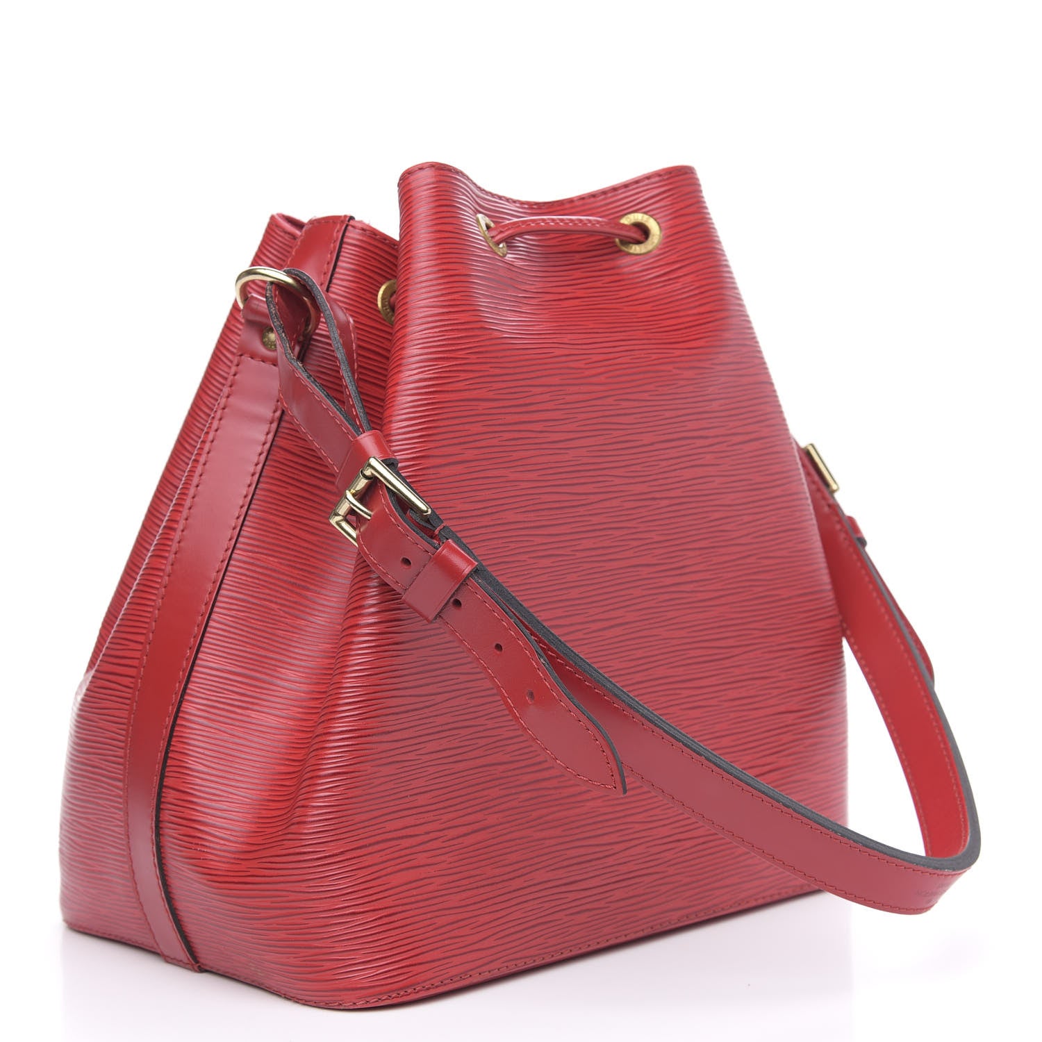 Louis Vuitton Epi Petit Noe Castillan Red 3 of 12