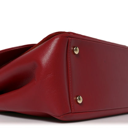 Chanel Caviar Quilted Large Business Affinity Flap Red 9 of 10