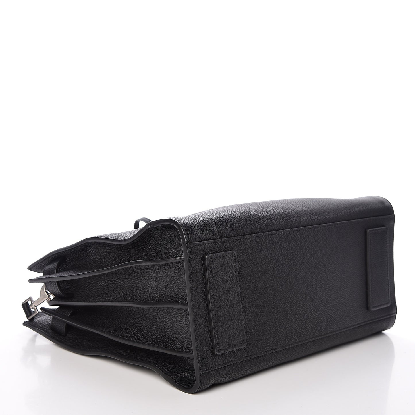 Grained Calfskin Small Supple Sac De Jour Black
