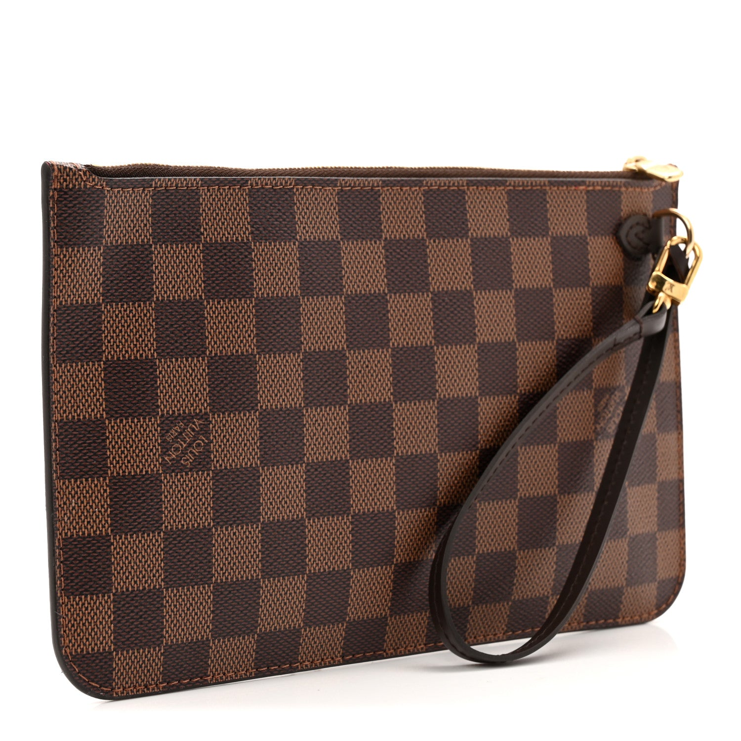 Louis Vuitton Damier Ebene Neverfull MM GM Pochette 3 of 7