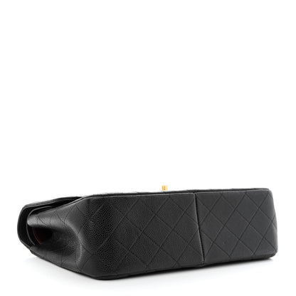 Chanel Caviar Quilted Jumbo Double Flap Black 4 of 14