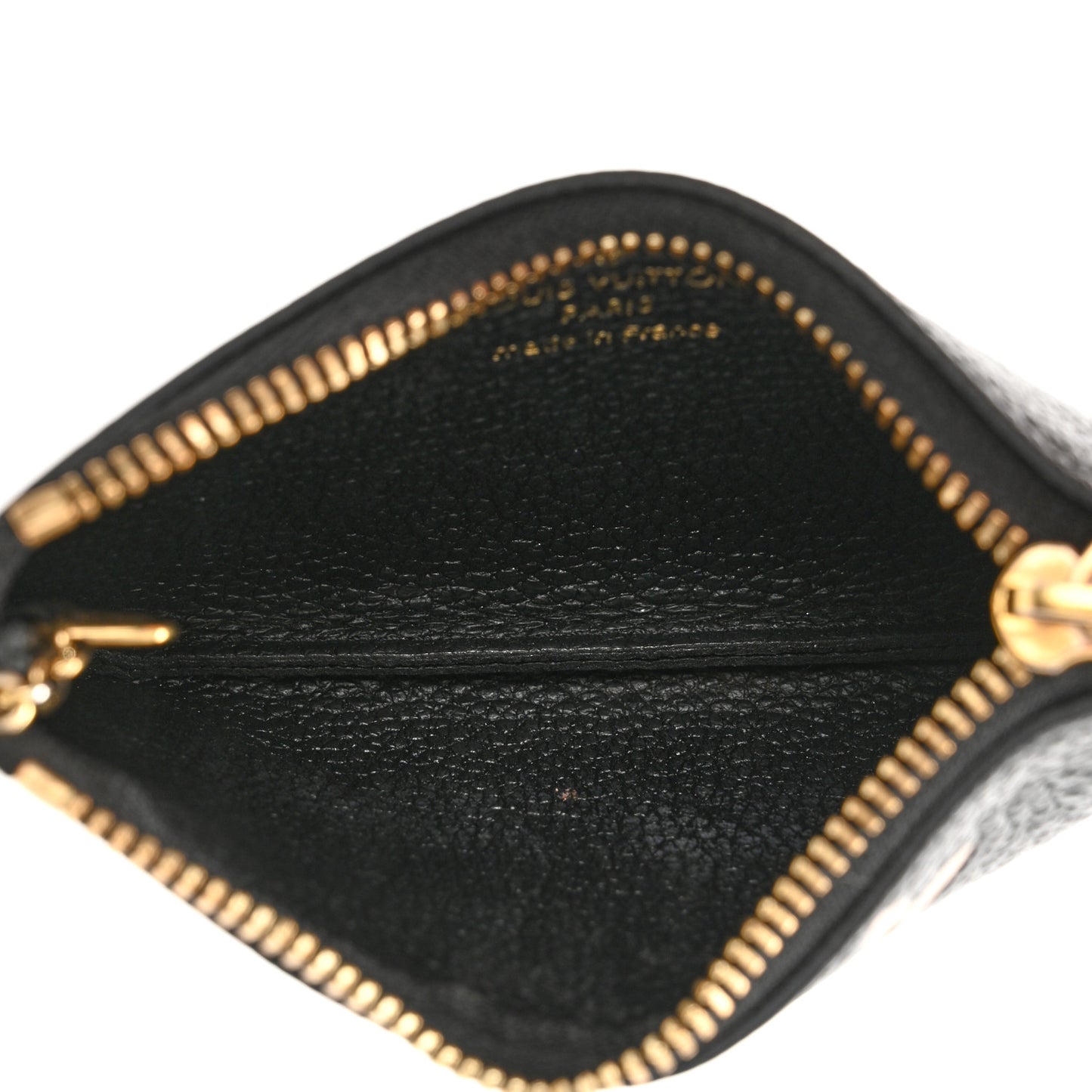 Empreinte Monogram Giant Key Pouch Black Beige