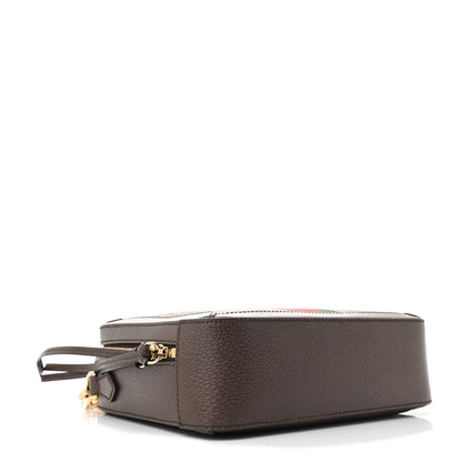 Gucci GG Supreme Monogram Web Small Ophidia Top Handle Shoulder Bag Brown 4 of 10
