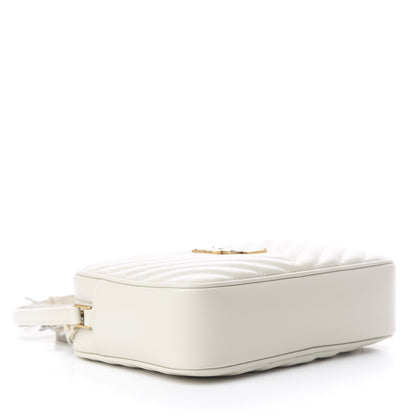 Saint Laurent Calfskin Matelasse Monogram Lou Camera Bag Crema Soft 5 of 13