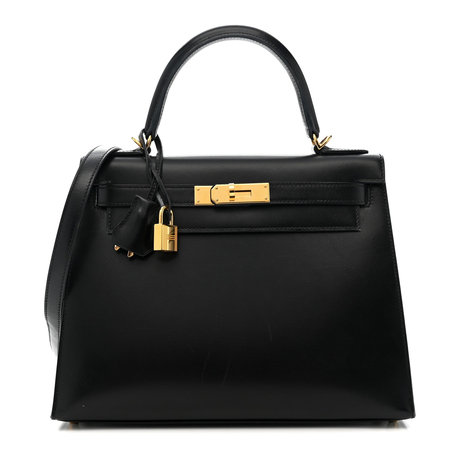 Hermes Box Kelly Sellier 28 Black 1 of 13