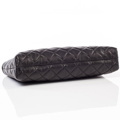 Chanel Lambskin Quilted Clutch Black 4 of 9