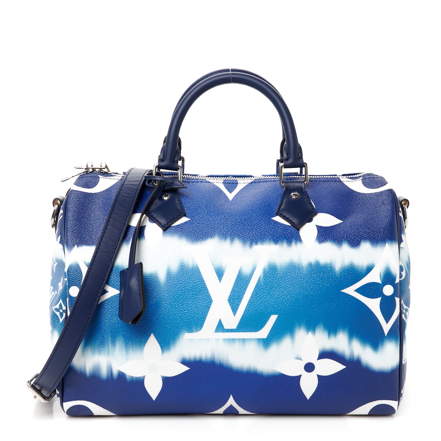Monogram Escale Speedy Bandouliere 30 Blue
