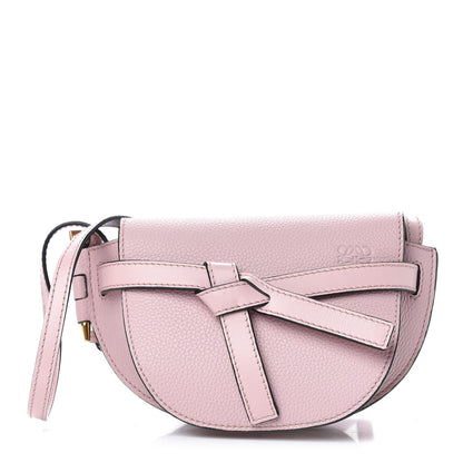 Loewe Grained Calfskin Mini Gate Crossbody Bag Pastel Pink 1 of 10