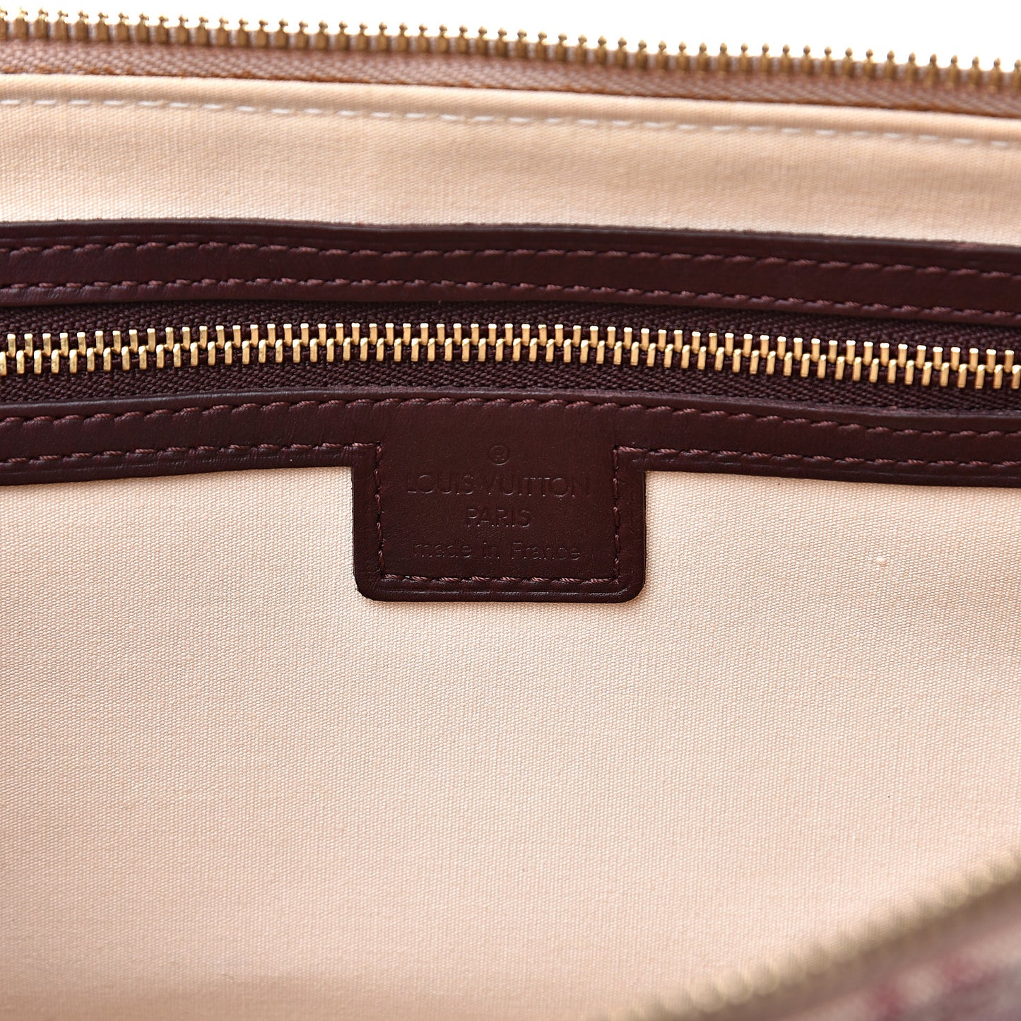 Mini Monogram Alma Long Cherry