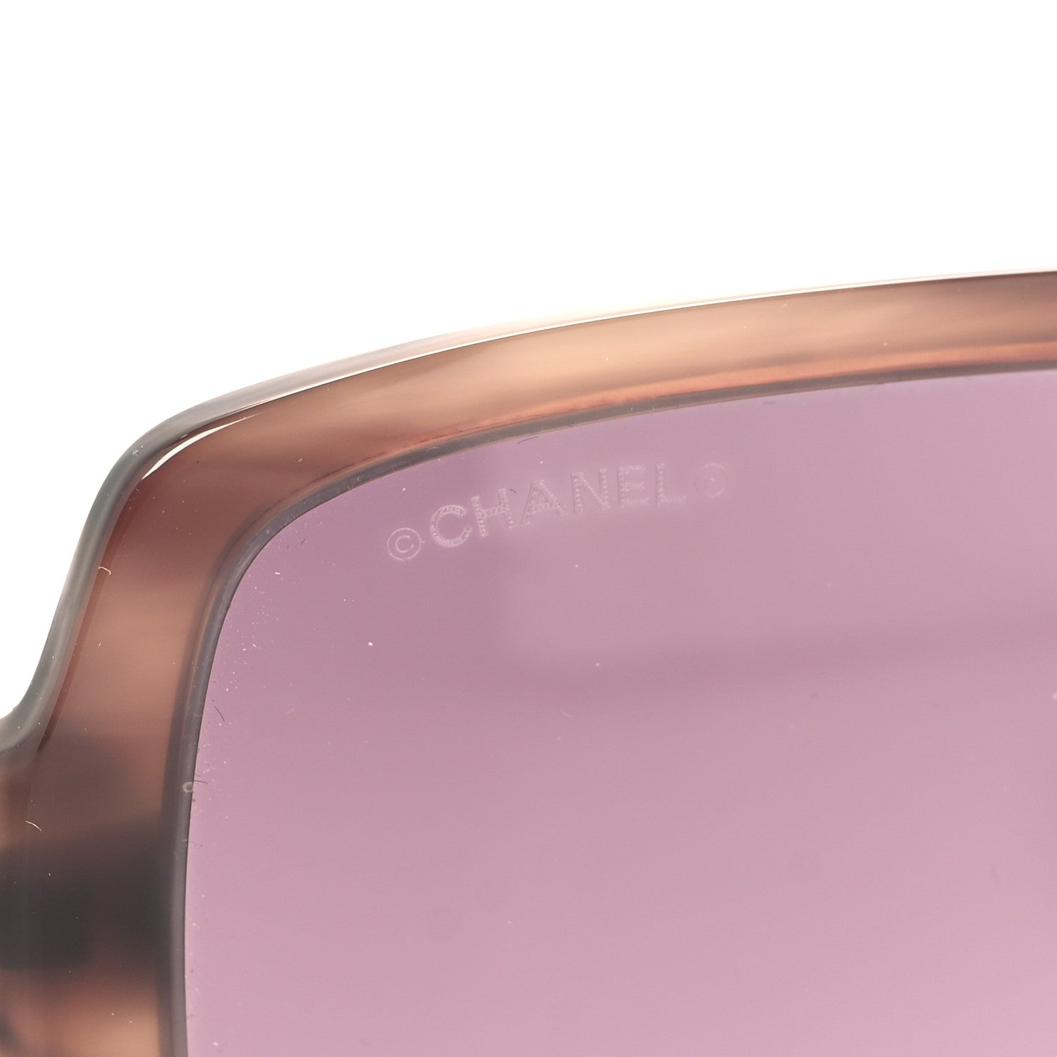 Chanel Acetate Polarized Square Sunglasses 5408-A Purple 7 of 8