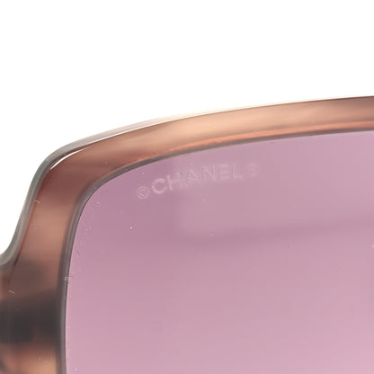 Chanel Acetate Polarized Square Sunglasses 5408-A Purple 7 of 8