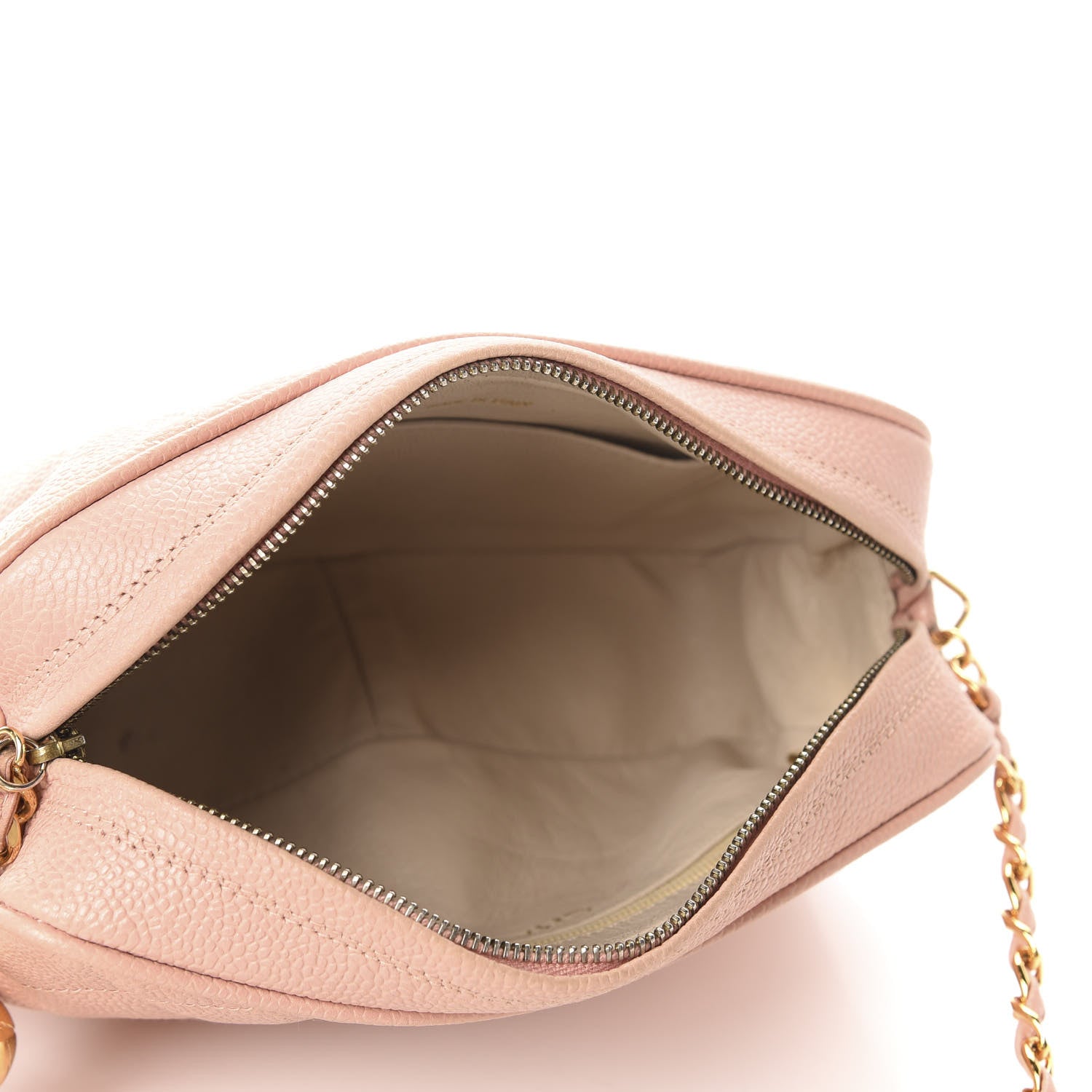 Chanel Caviar Quilted Small CC Camera Case Pink 5 of 12