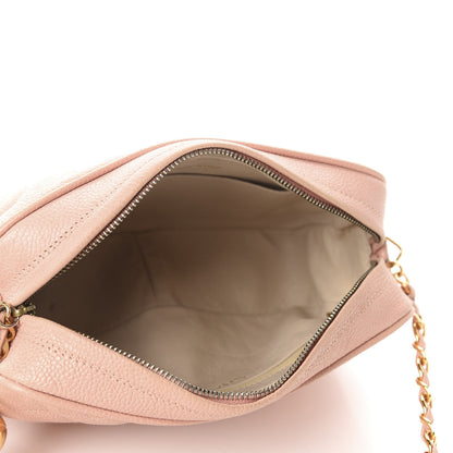 Chanel Caviar Quilted Small CC Camera Case Pink 5 of 12