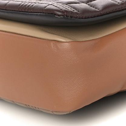 Burberry Lambskin Quilted Small Lola Bag Soft Fawn Dark Moka 9 of 9