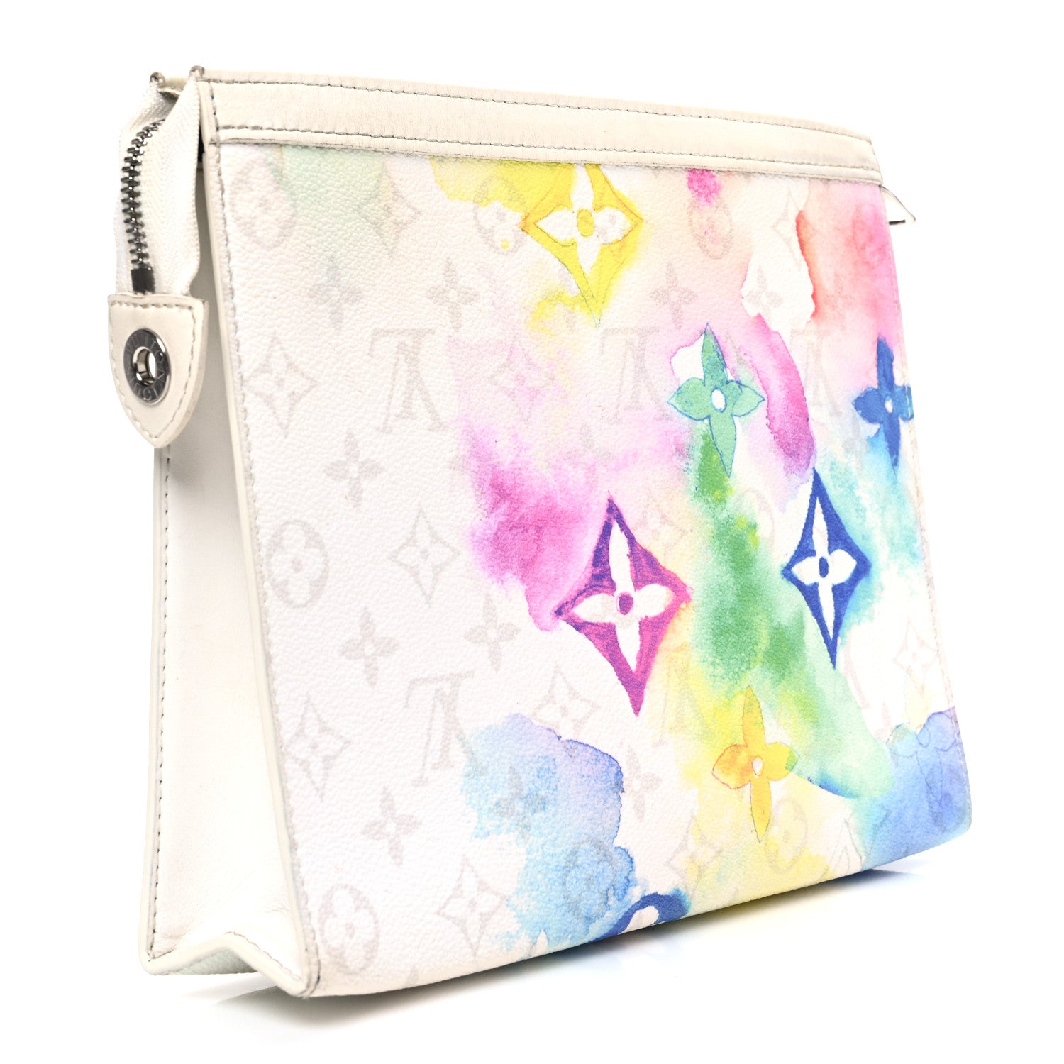 Louis Vuitton Monogram Watercolor Pochette Voyage MM Multicolor 3 of 7
