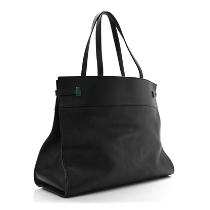 Saint Laurent Calfskin Medium Manhattan Shopper Tote Black 3 of 9