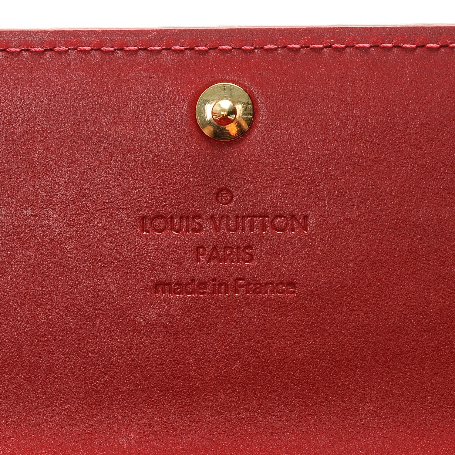Louis Vuitton Vernis Sarah Wallet Pomme D'Amour 6 of 7