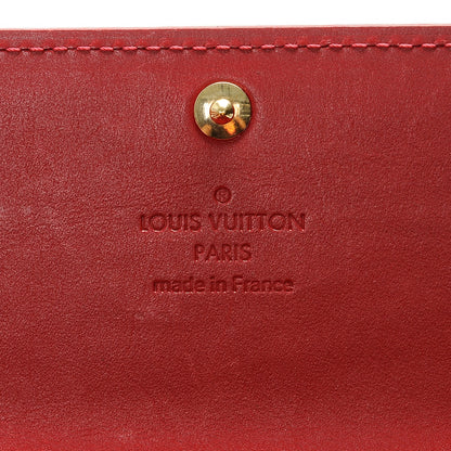 Louis Vuitton Vernis Sarah Wallet Pomme D'Amour 6 of 7