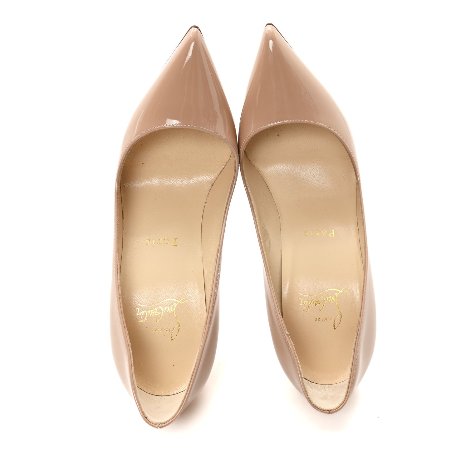 Patent Pigalle Follies 100 Pumps 36 Nude