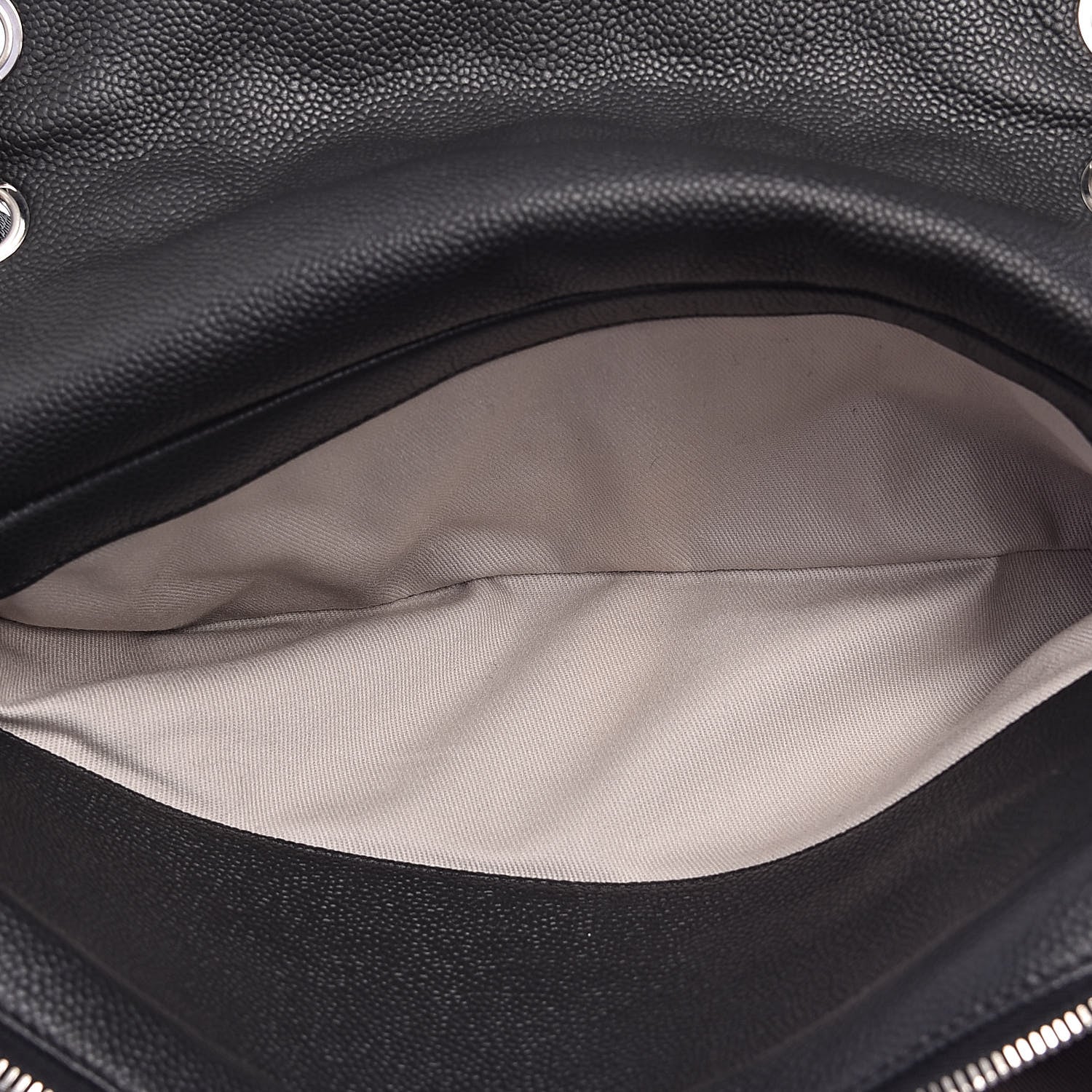 Chanel Caviar Quilted Jumbo Easy Flap Black 8 of 10