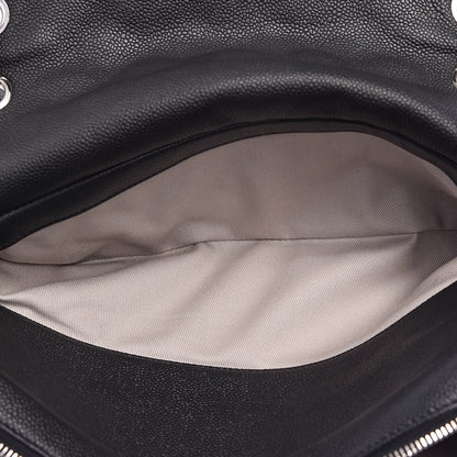 Chanel Caviar Quilted Jumbo Easy Flap Black 8 of 10