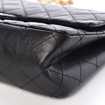 Chanel Aged Calfskin Quilted 2.55 Reissue 226 Flap Black 9 of 11