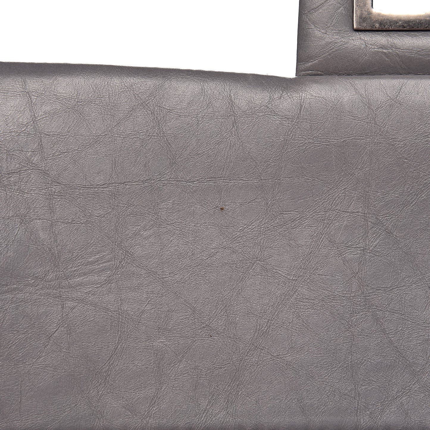 Aged Calfskin Quilted 2.55 Reissue 227 Flap Grey