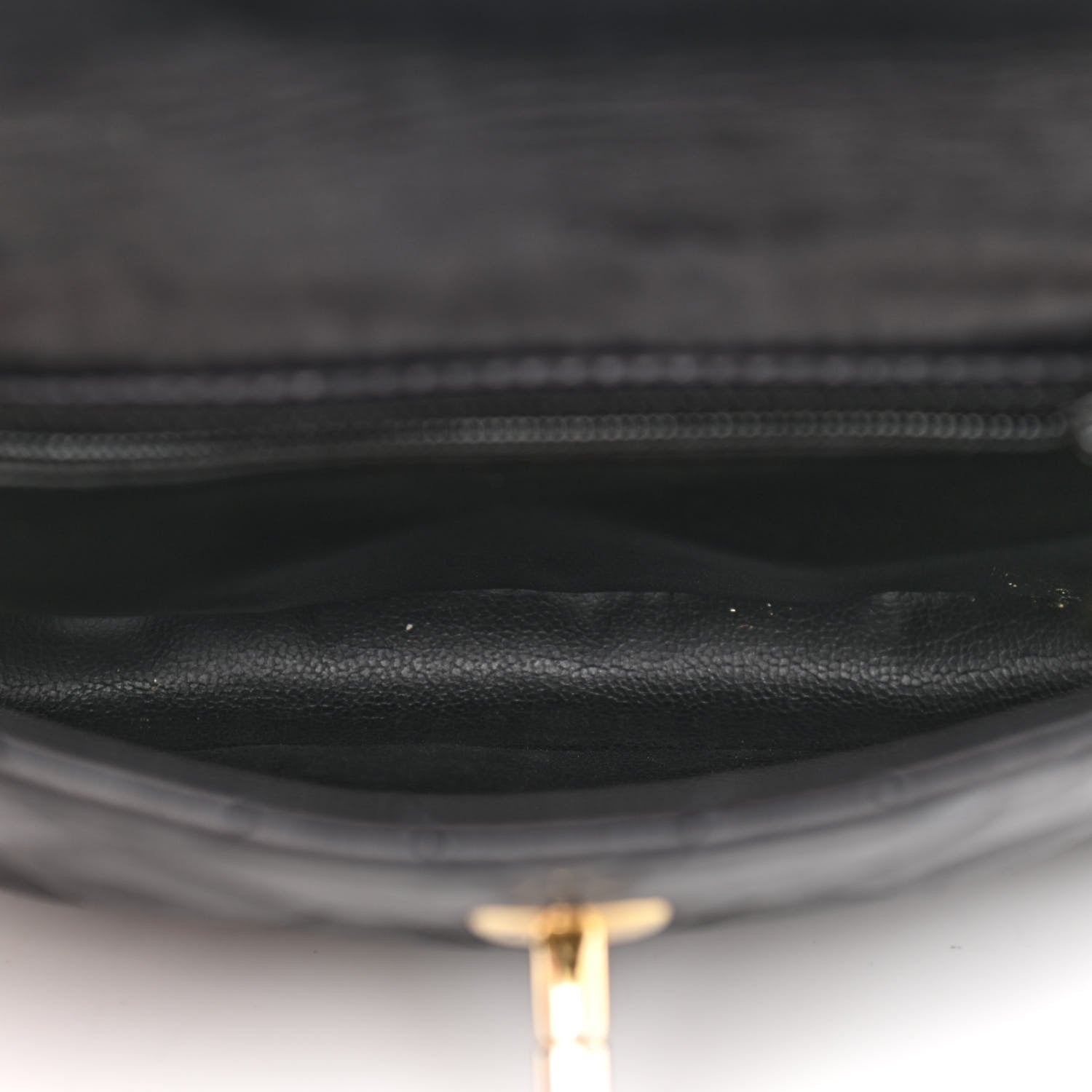 Chanel Lambskin Quilted Flap Waist Belt Bag 75 30 Black 5 of 13
