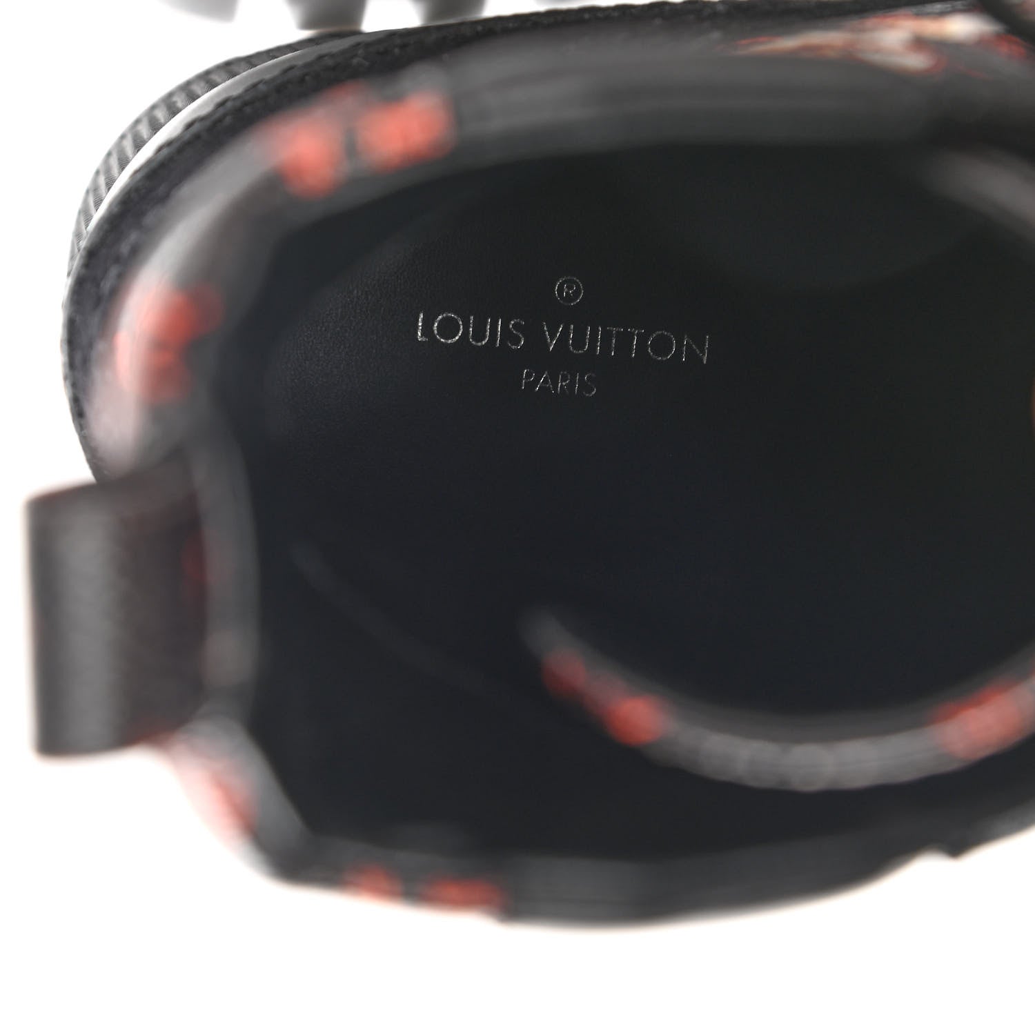 Louis Vuitton Suede Calfskin Catogram Laureate Platform Desert Boots 37 Black Marron 7 of 8