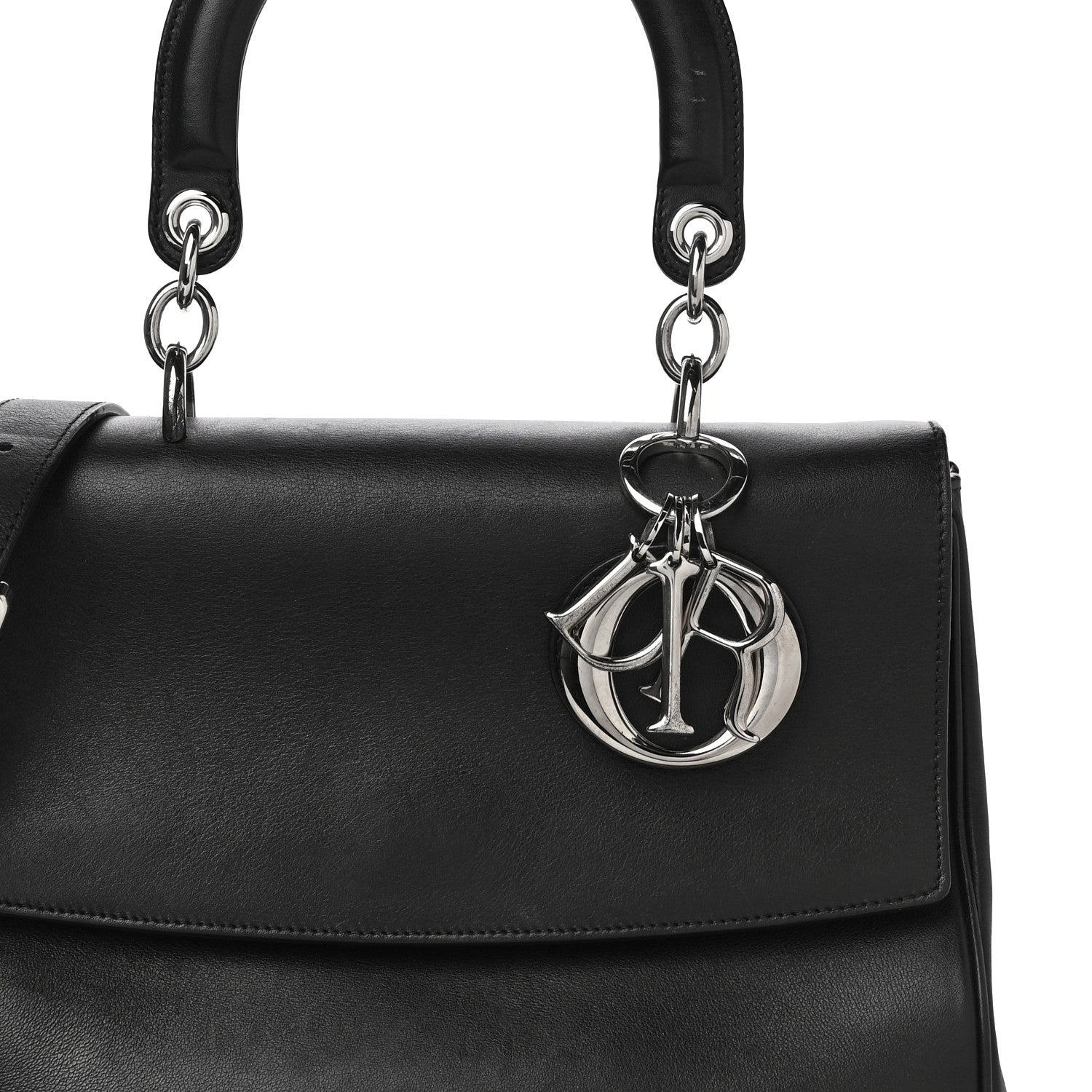 Christian Dior Smooth Calfskin Be Dior Flap Black 6 of 15