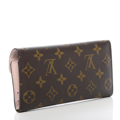 Louis Vuitton Monogram Josephine Wallet Rose Ballerine 4 of 12