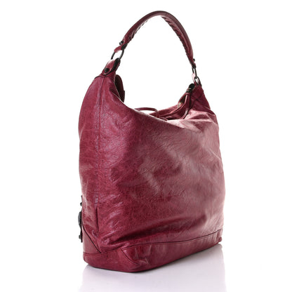 Balenciaga Agneau Classic Hardware Day Hobo Pourpre 2 of 5
