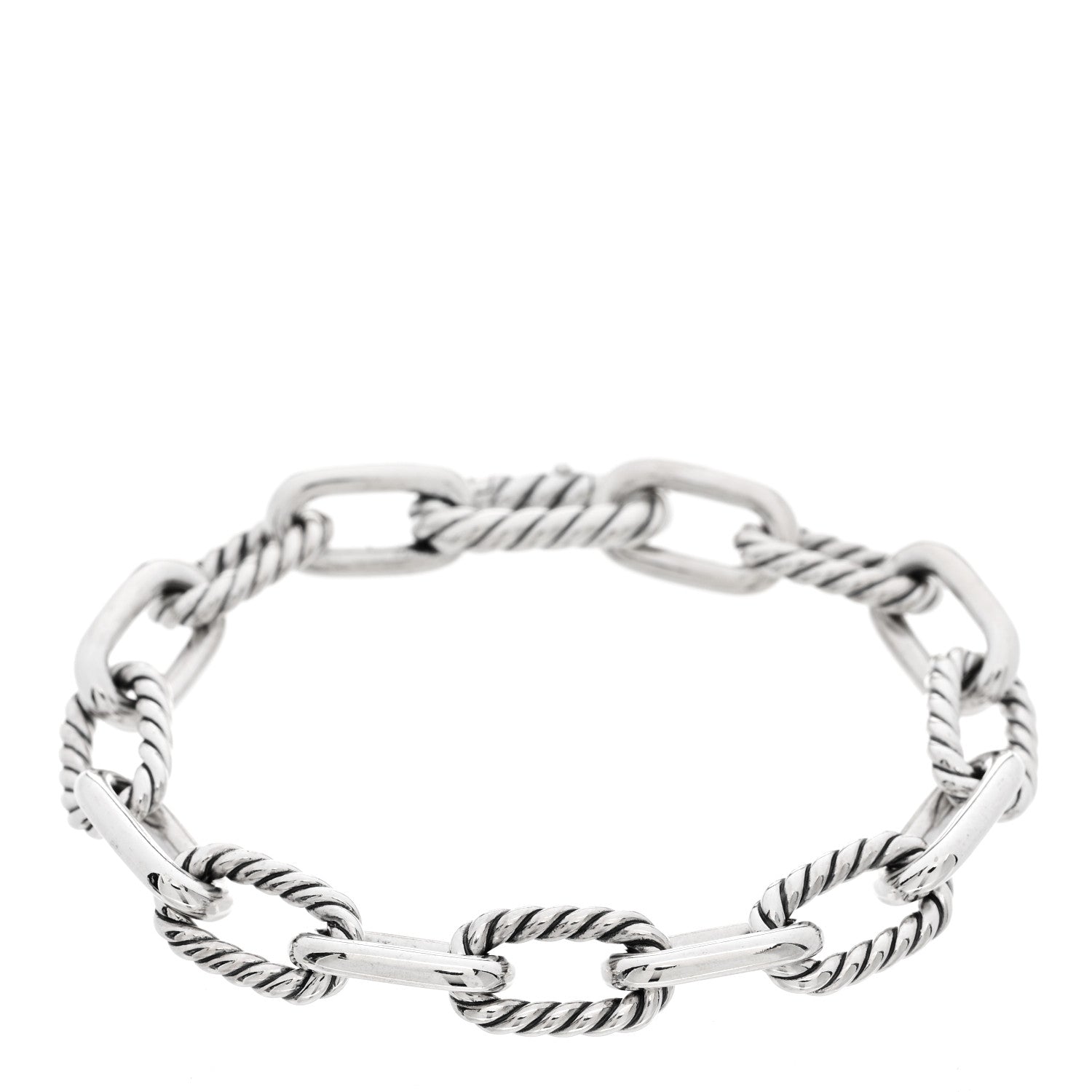 David Yurman Sterling Silver 8.5mm Madison Chain Bracelet 1 of 3