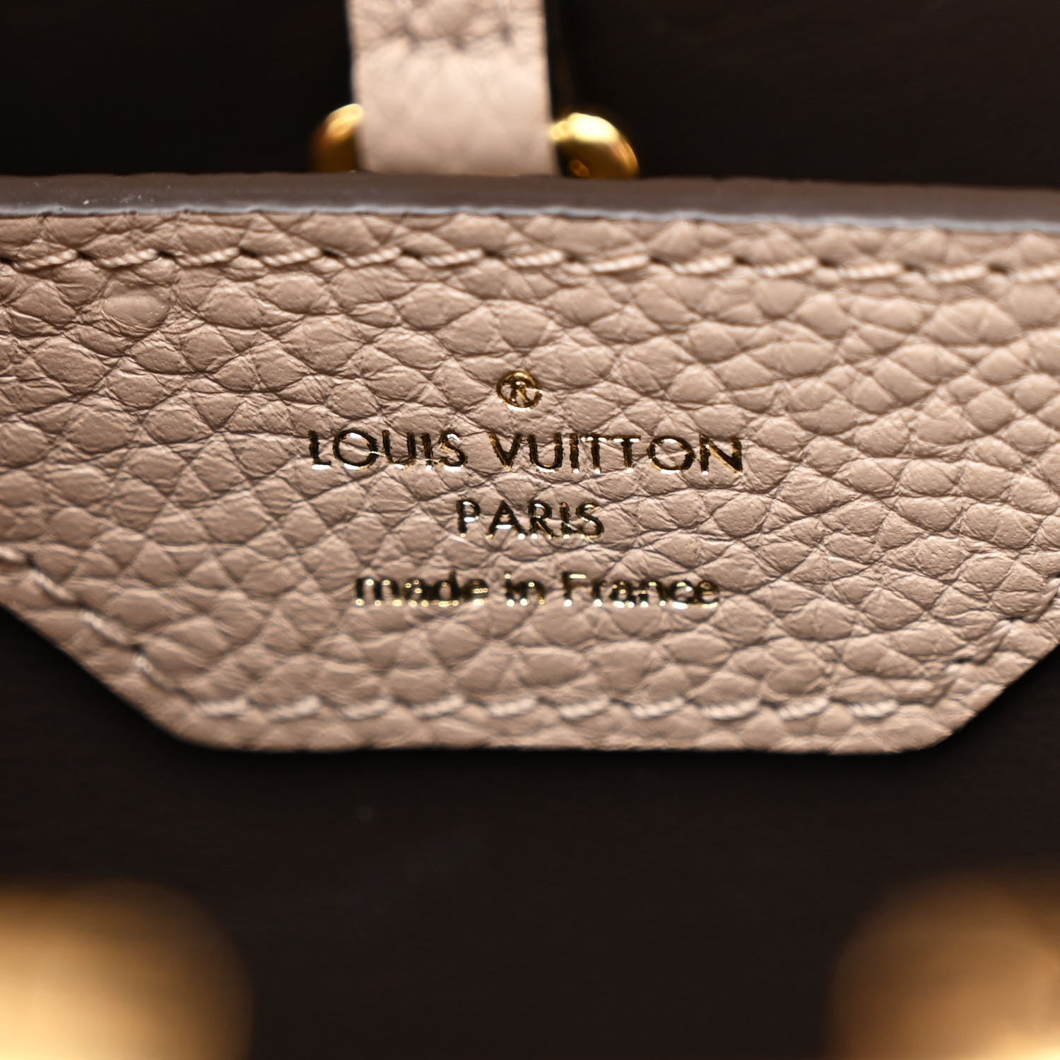 Louis Vuitton Taurillon Python Capucines MM Galet 7 of 10